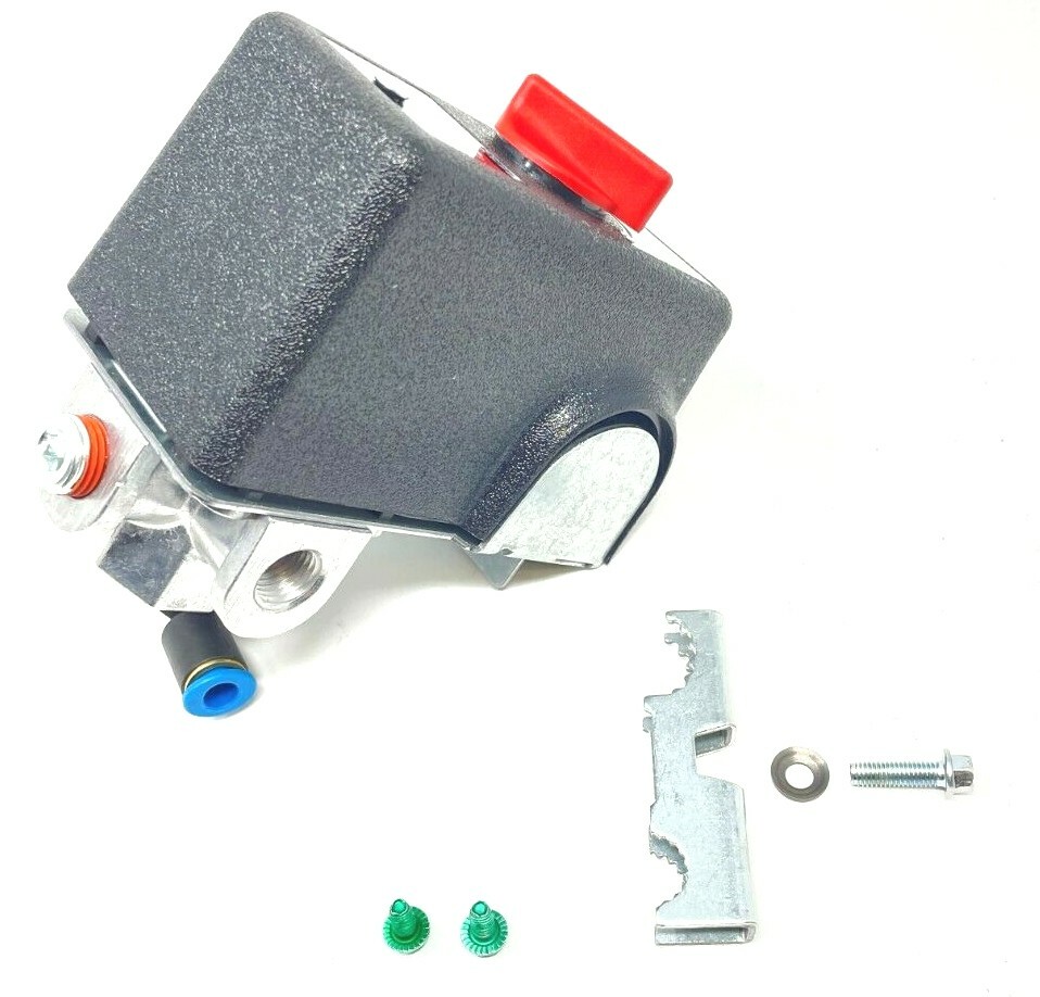 E111818 COLEMAN SANBORN PRESSURE SWITCH 4 PORT UNLOADER 145 ON-175 PSI OFF