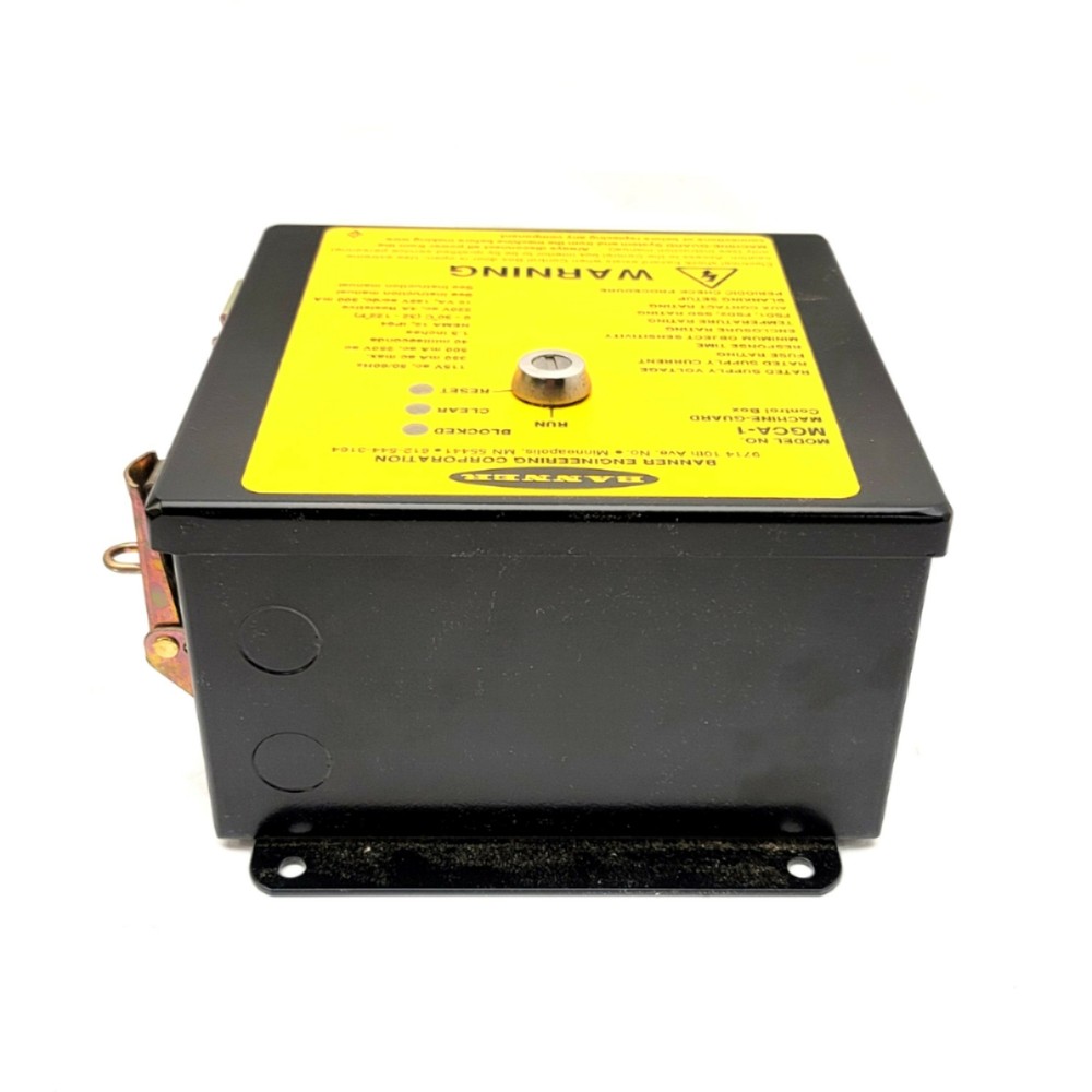 Banner Engineering MGCA-1 Beam Array Machine Guard Control Box 115VAC 50/60Hz