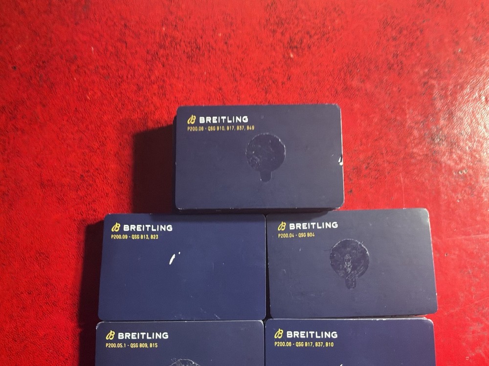 Breitling Quick Start Guide Booklet Manual, For Different Watch Models Available