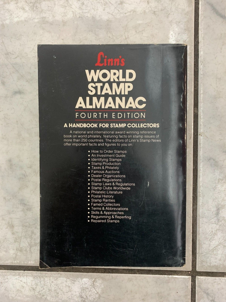 Linn’s World Stamp Almanac Fourth Edition 1982