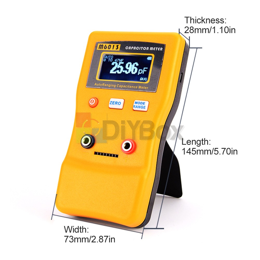 Handheld Automatic Range Digital Capacitance Meter M6013 High-Precision Tester
