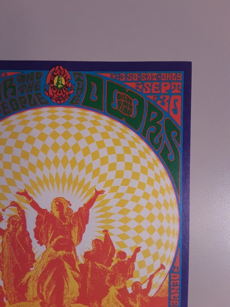 FD-84 postcard / The Doors / Captain Beefheart