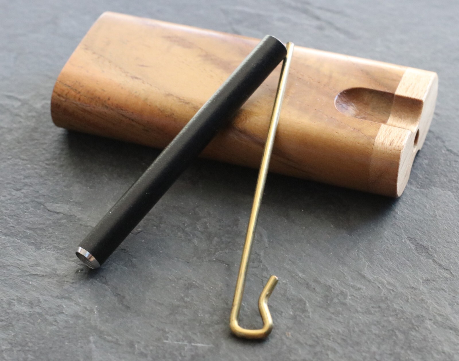 3" Metal One Hitter Pipe-Black Stealth