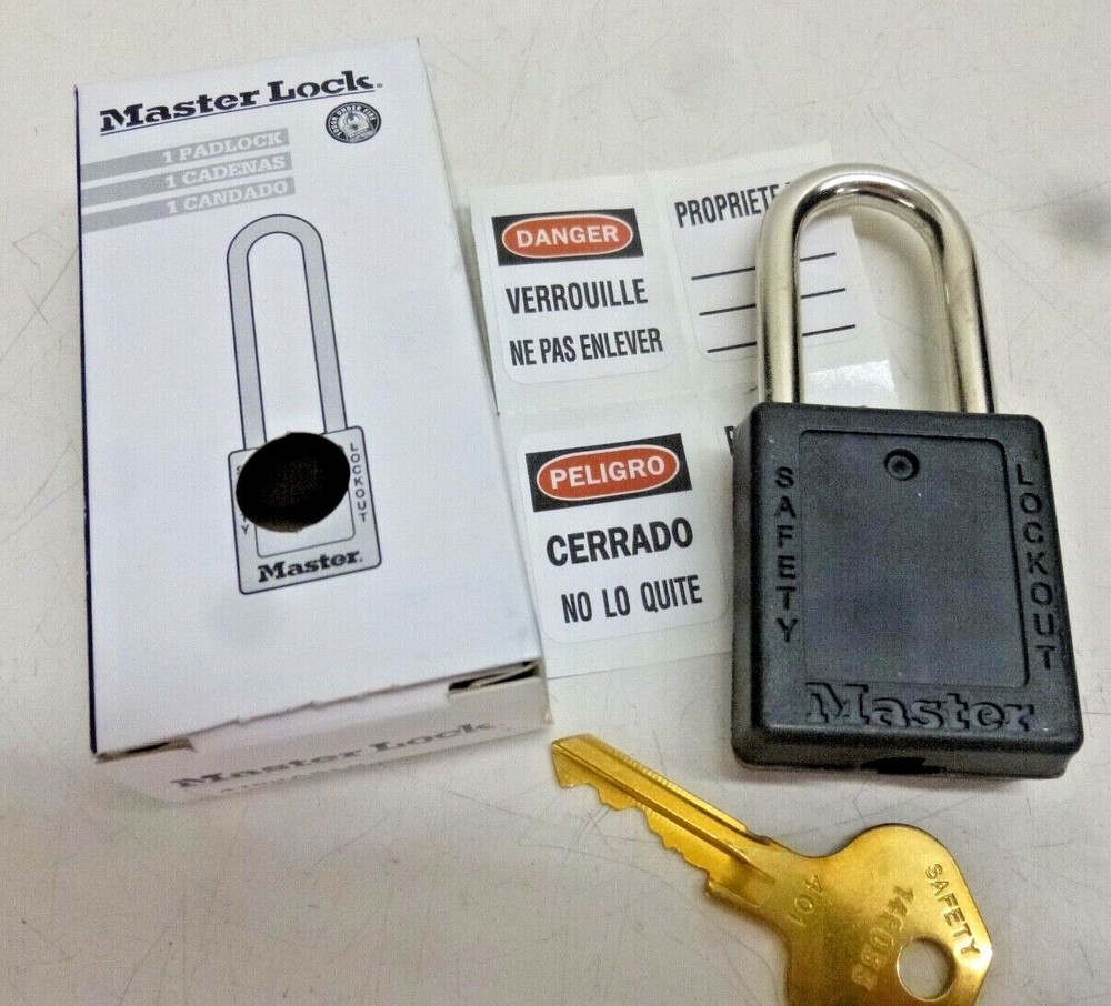 NEW!! MASTER LOCK Lockout Padlock, 410KAAST