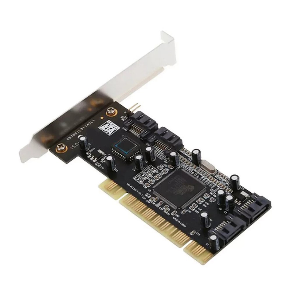 PCI To SATA Controller Adapter Card Converter Addon
