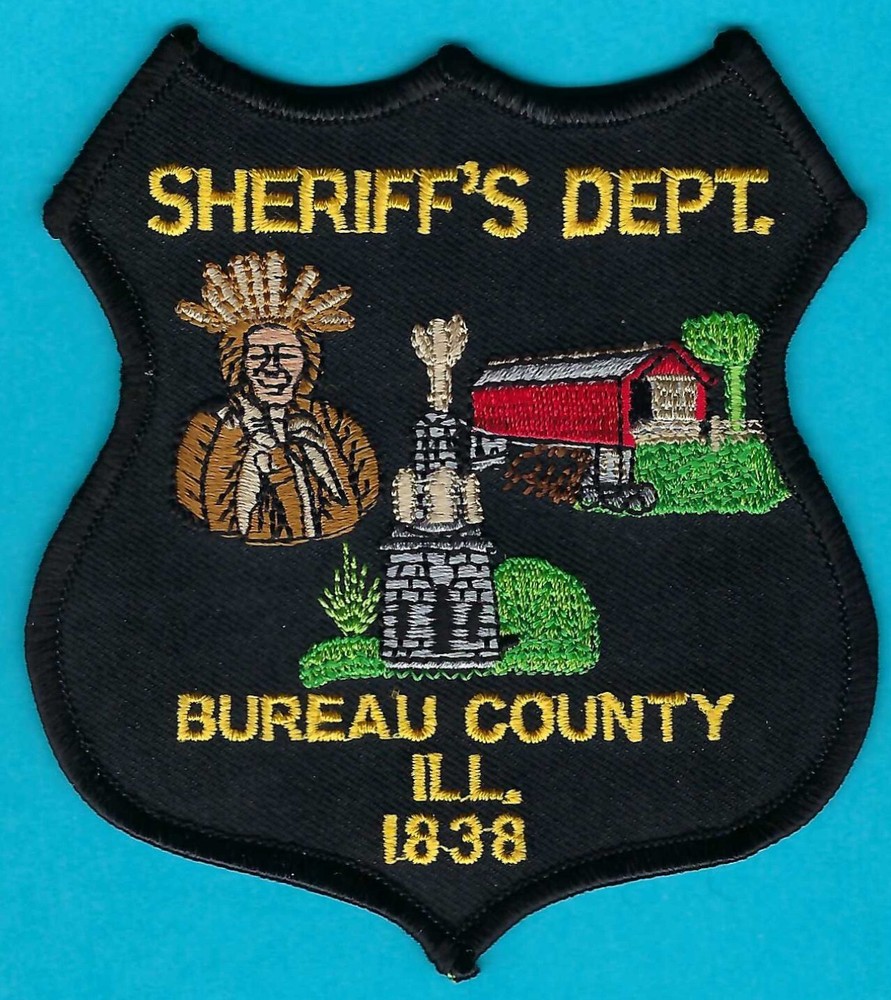 BUREAU COUNTY ILLINOIS  SHERIFF SHOULDER PATCH