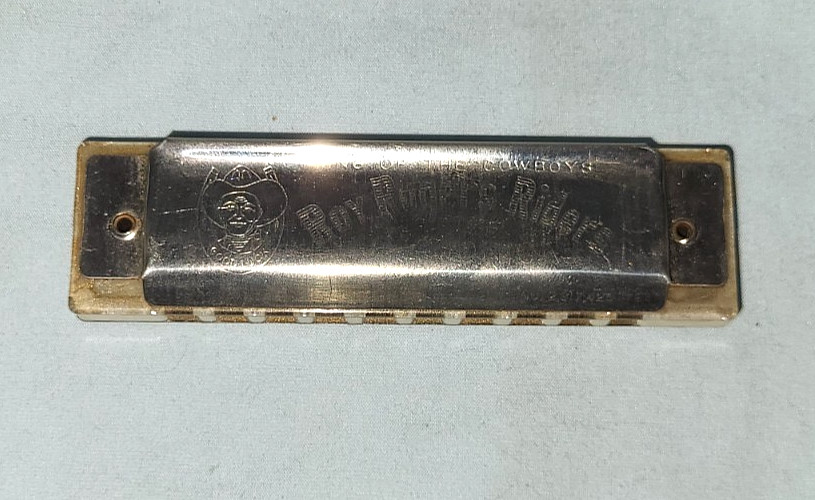 Vintage Roy Rogers Riders Harmonica