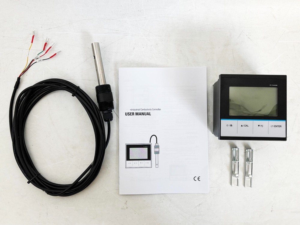 Industrial Online Conductivity Controller Meter Temp TDS Tester with 1-3 Points