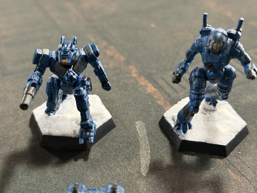 Battletech Inner sphere Painted Lance