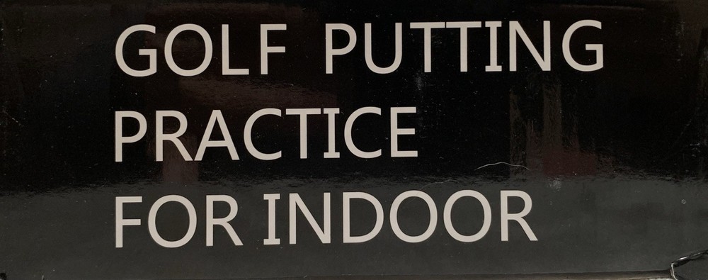 NEW Electronic Putt Return Battery Powered Indoor Golf Putting Practice Machine