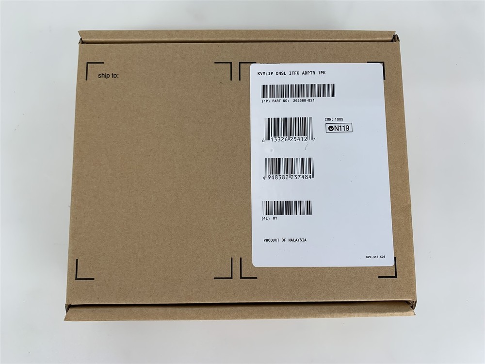 HP IP KVM Switch PS/2 VGA Ethernet RJ45 Console Interface Adapter 262588-B21