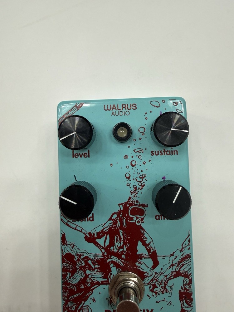 Walrus Audio Deep Six V1 Compressor Sustainer Compression Guitar Effect Pedal