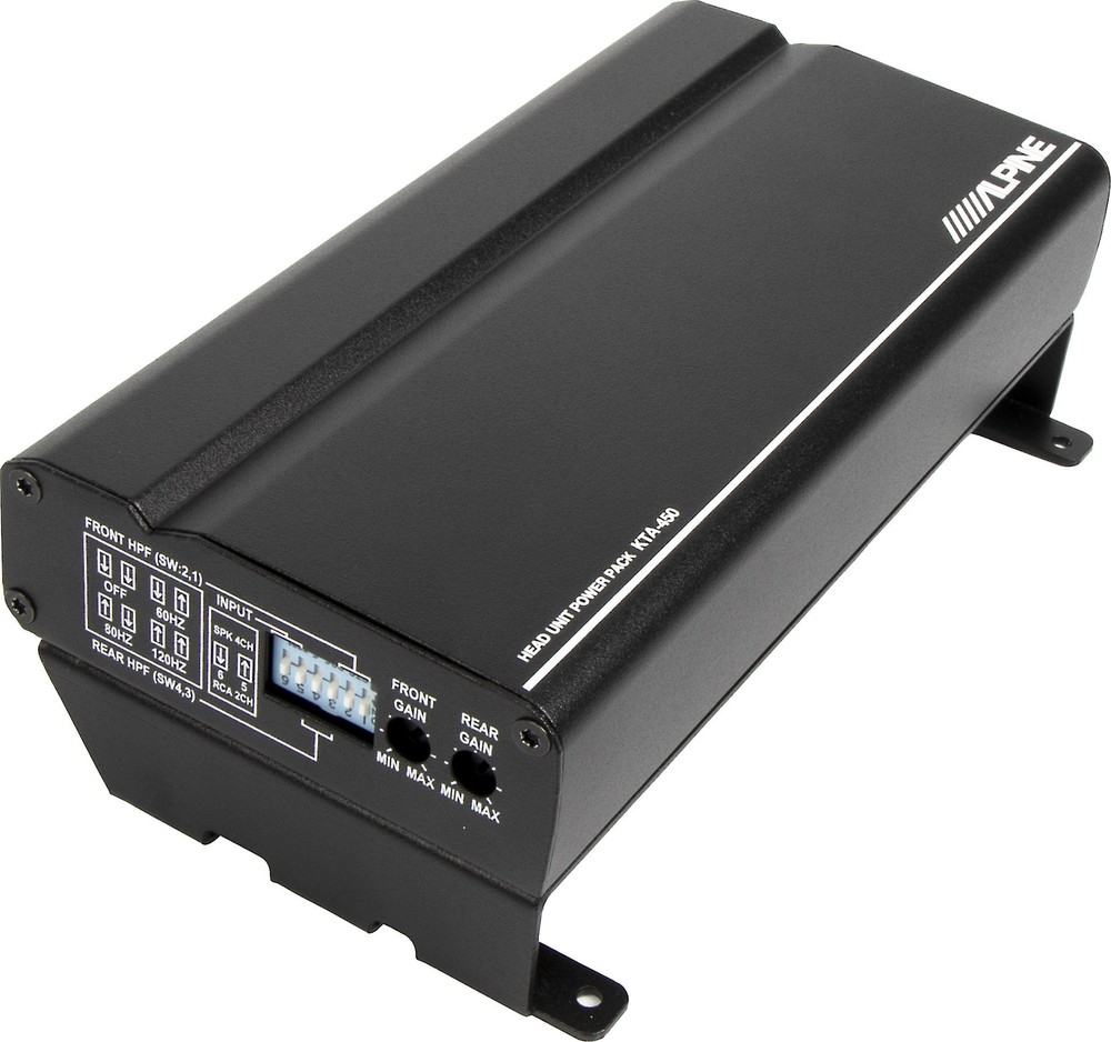 Alpine KTA-450 50W x 4 Compact Amplifier