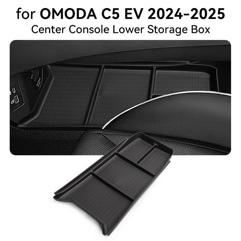 OMODA C5 EV central control lower box Vehicle interior storage box Storage  C8B4