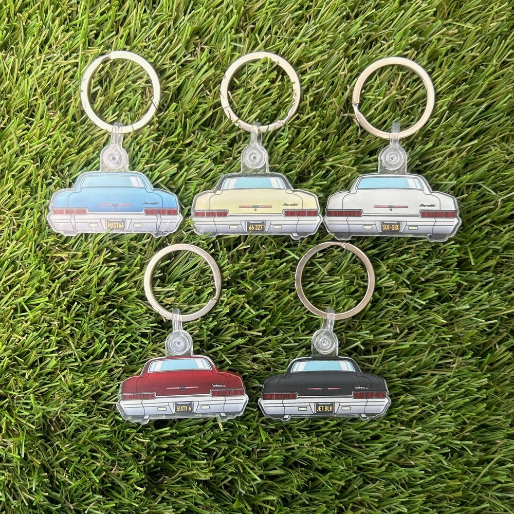 1966 Chevy Impala Acrylic Keychain