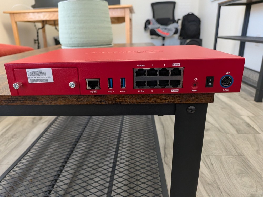 WatchGuard Firebox T80 w/ Power Adapter - Tested
