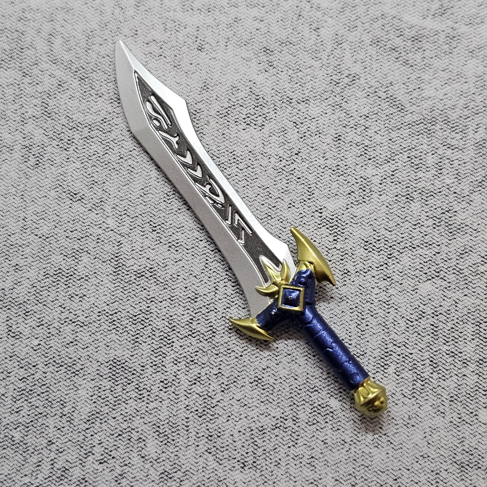 Custom Dynasty Paladin Knight Sword Gold Silver for Blocks Minifigure Gc6wc7