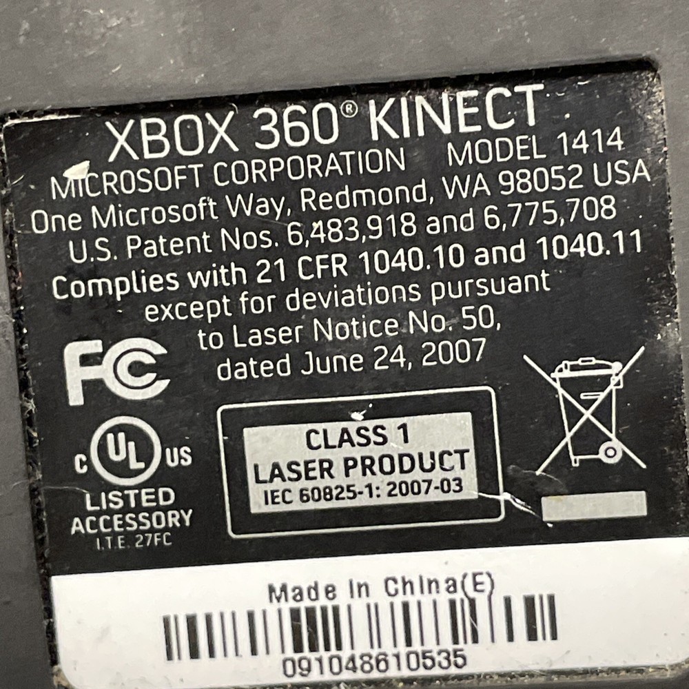 XBOX 360 Model 1414 Sensor Bar kinect