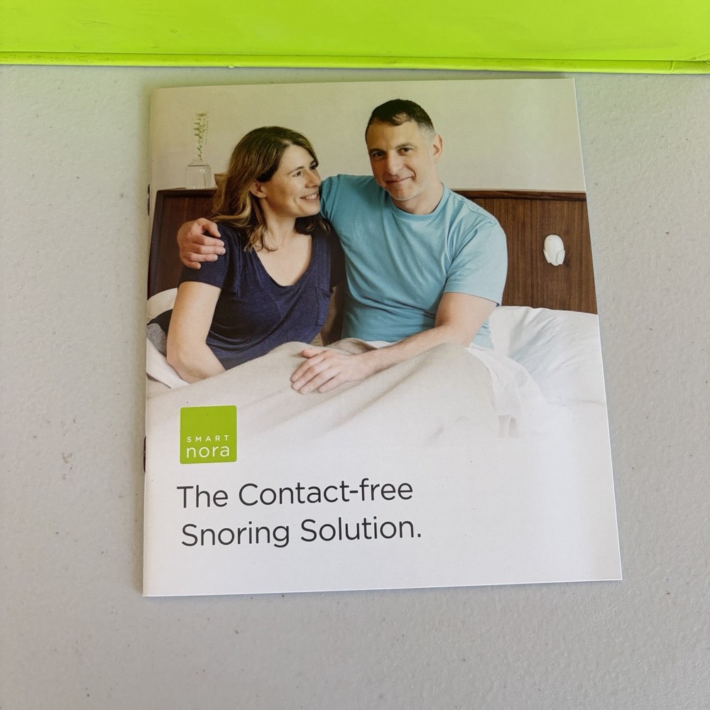 Smart Nora Snoring Solution New Open Box Non Invasive