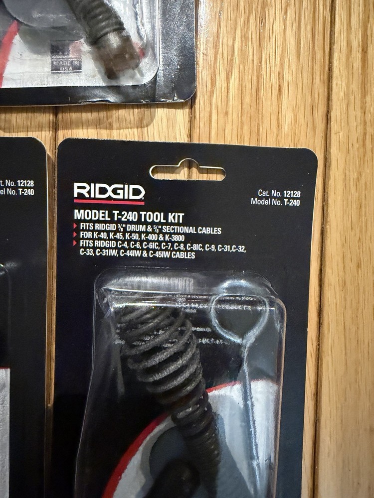 5 RIDGID T-240 TOOL KIT