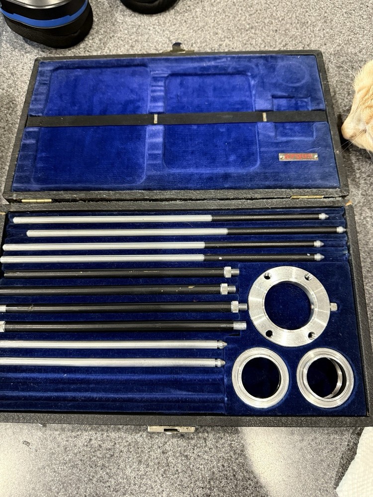 Argus Inside Micrometer Set – Incomplete, Precision Machinist Tool in