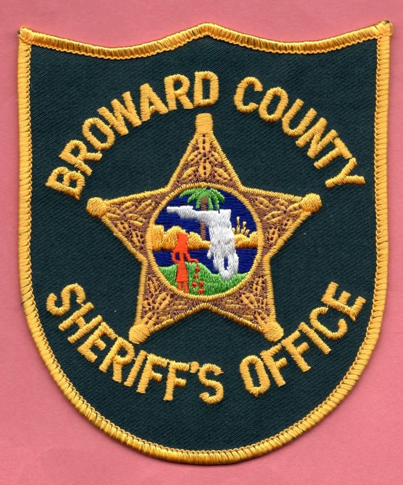 BROWARD COUNTY SHERIFF'S OFFICE Patch Florida FL New
