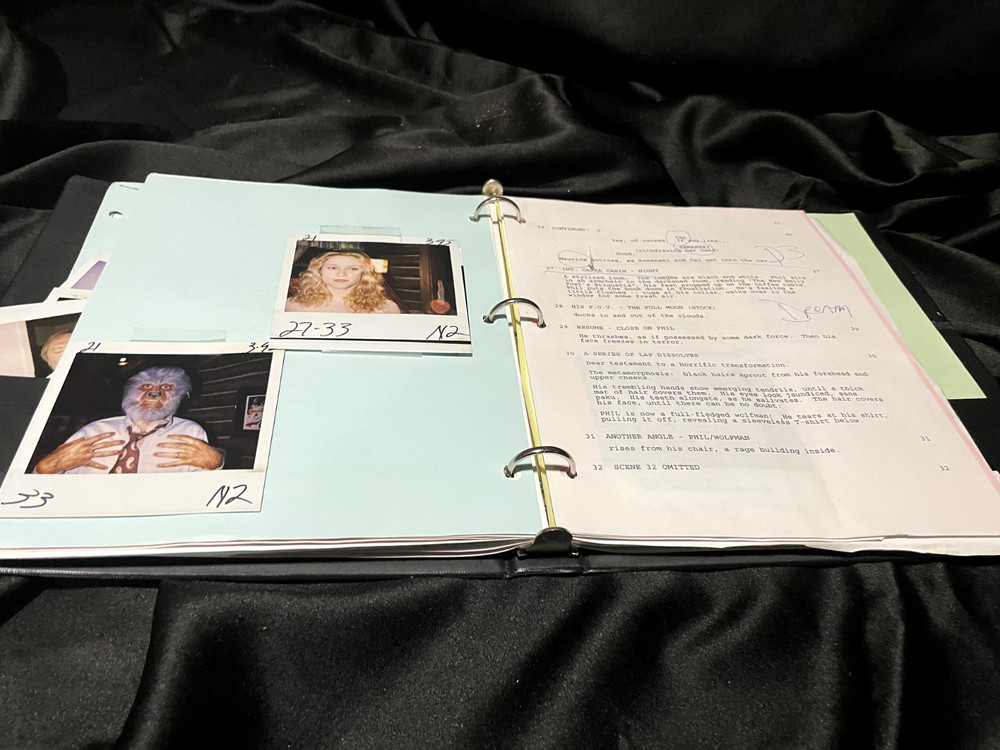 Northern Exposure Script with Cast Polaroids - Let's Dance
