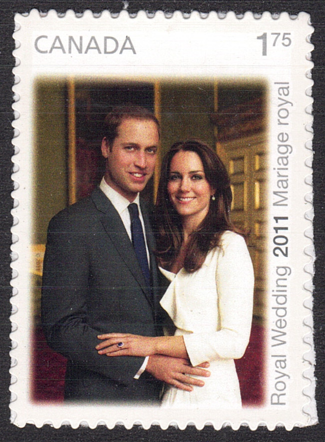 2011 Canada SC# 2467-Royal Wedding - Catherine & William - from booklets M-NH