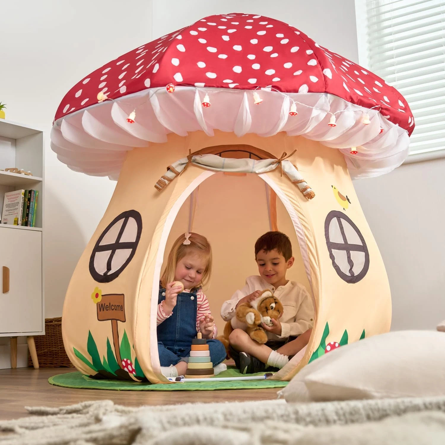 Enchanted Mushroom Play Tent - a World of Adventure for Kids 3+ - the Ultimate T