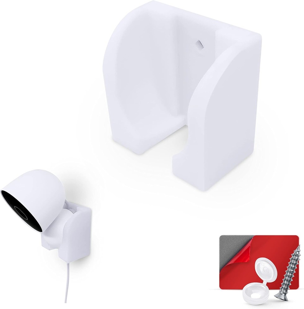 Wall Mount for Google Nest Wired 2nd Generation Security Camera - Adhesive & ...