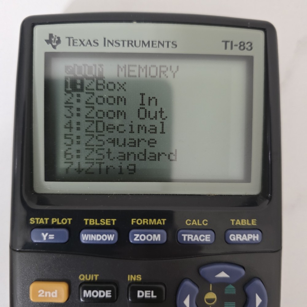 Texas Instruments TI-83 Handheld Graphing Calculator