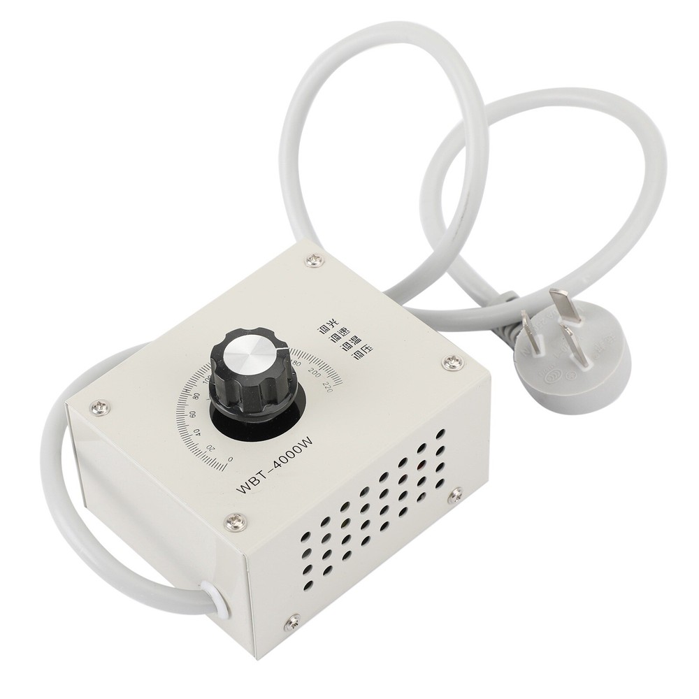 4000W AC 220V Variable Voltage Controller for Fan Speed Motor Dimmer UE