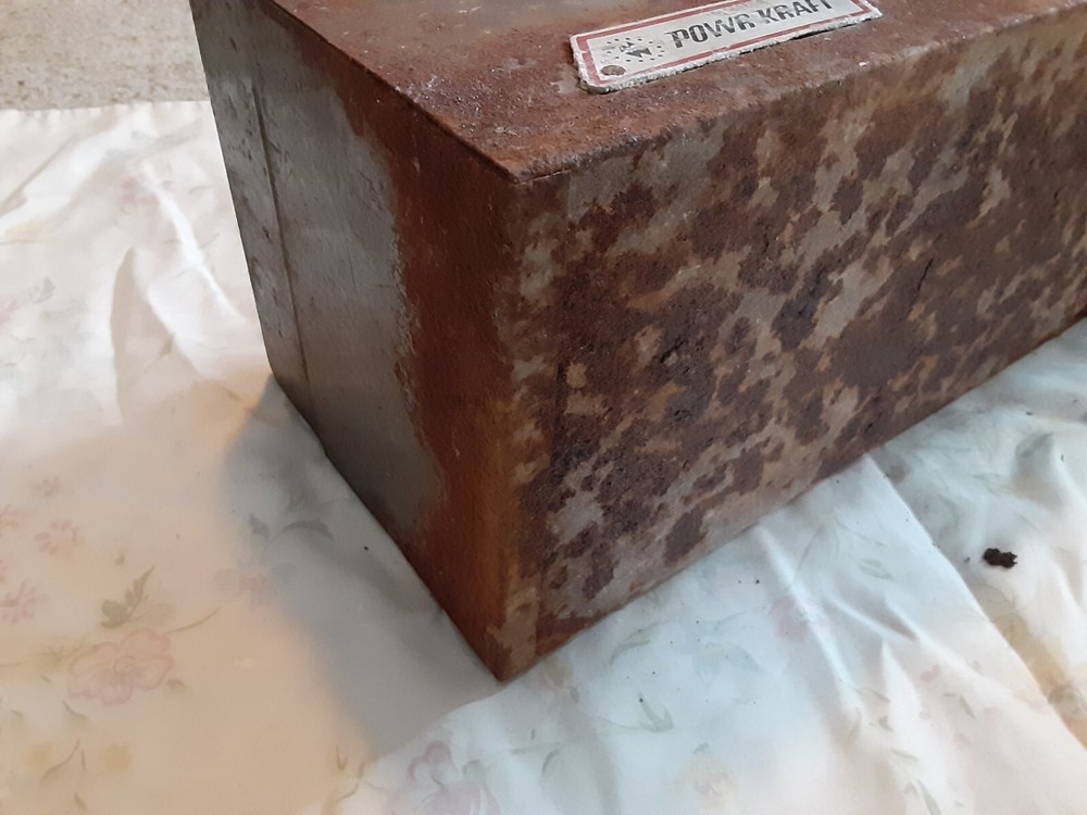Vintage Montgomery Ward Powr Kraft tool box