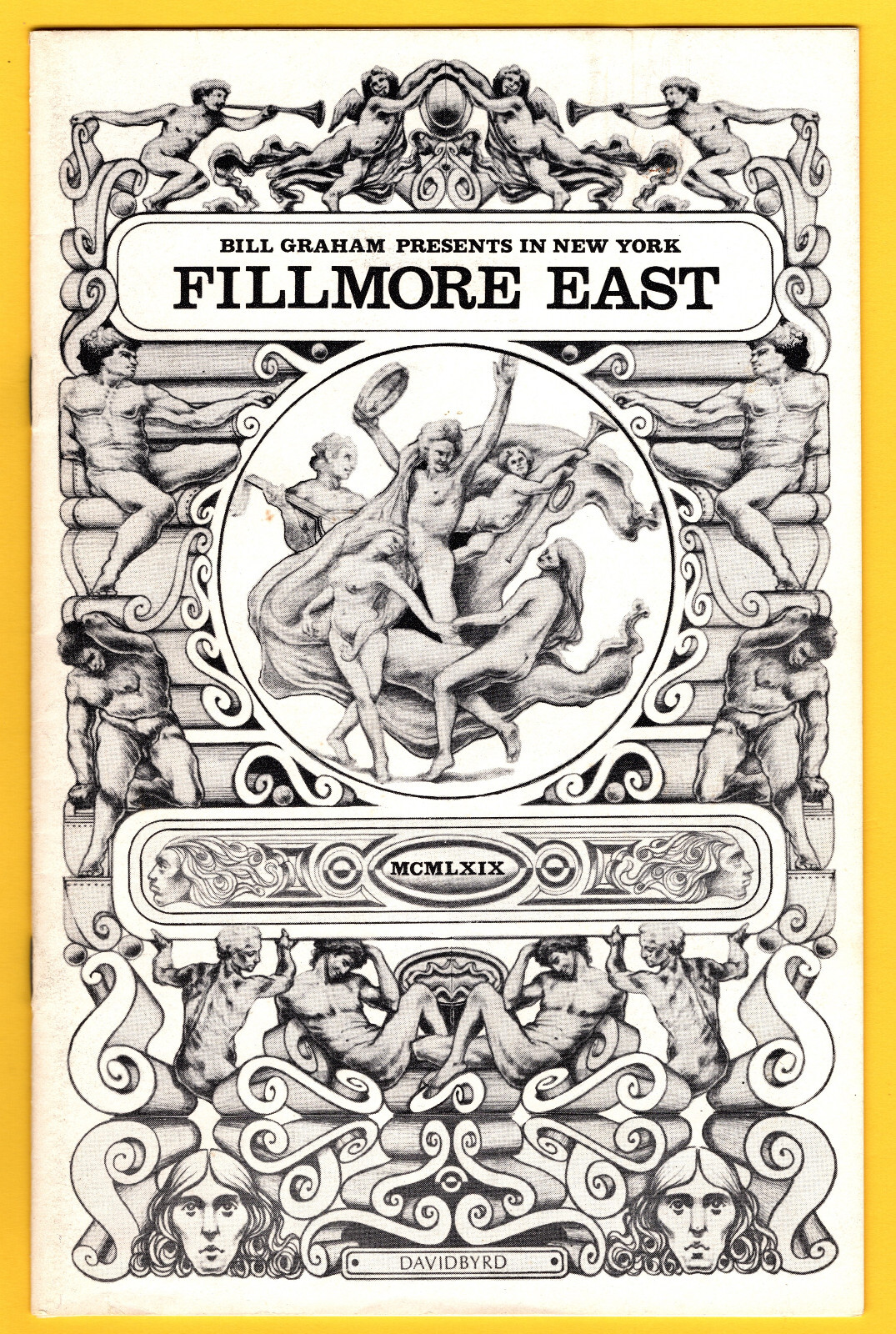 Ten YearS After Mother Earth BiLL Graham FiLLmore EaSt 1968 Program