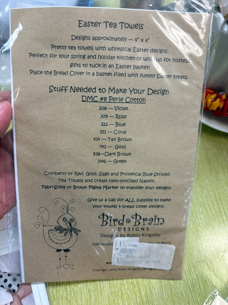5 Stitchery/Embroidery Patterns, 5 different patterns
