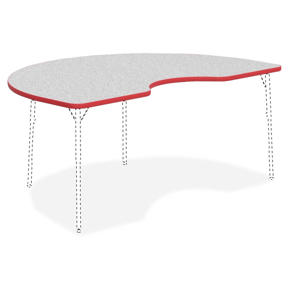 Lorell Classroom Kidney Shaped Activity Tabletop (llr-99925) (llr99925)