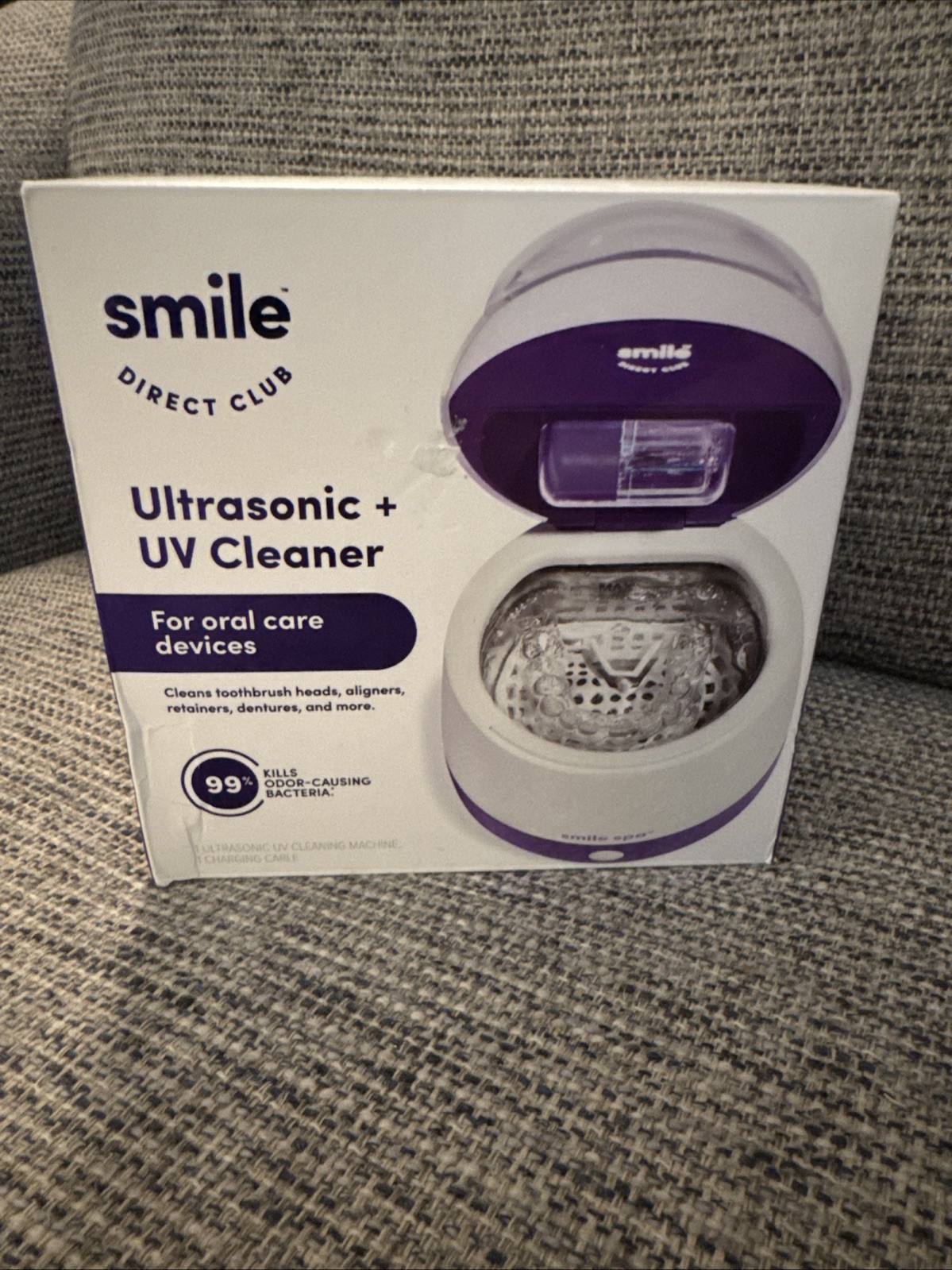 Smile Direct Club Ultrasonic + UV Cleaner For Oral Care Devices