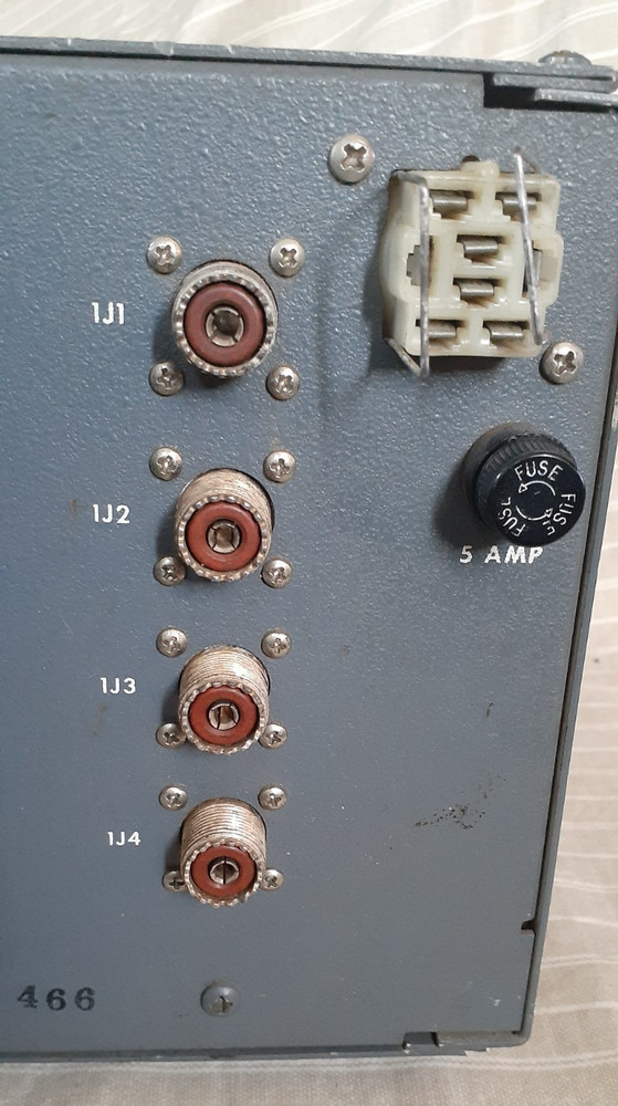 Vintage RARE RCA model SSB-5A 4-Channel 3-15MHz HF SSB Radio Transmitter 16-Tube