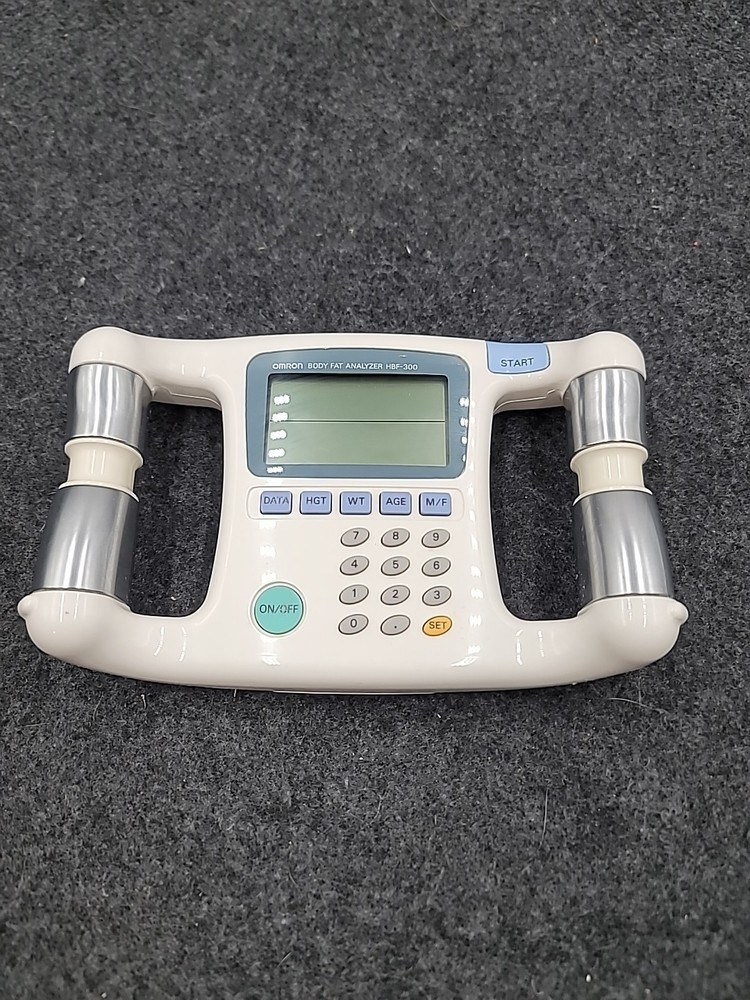 Omron Body Fat Analyzer HBF-300 Body Logic Pro Handheld Tested Working Condition