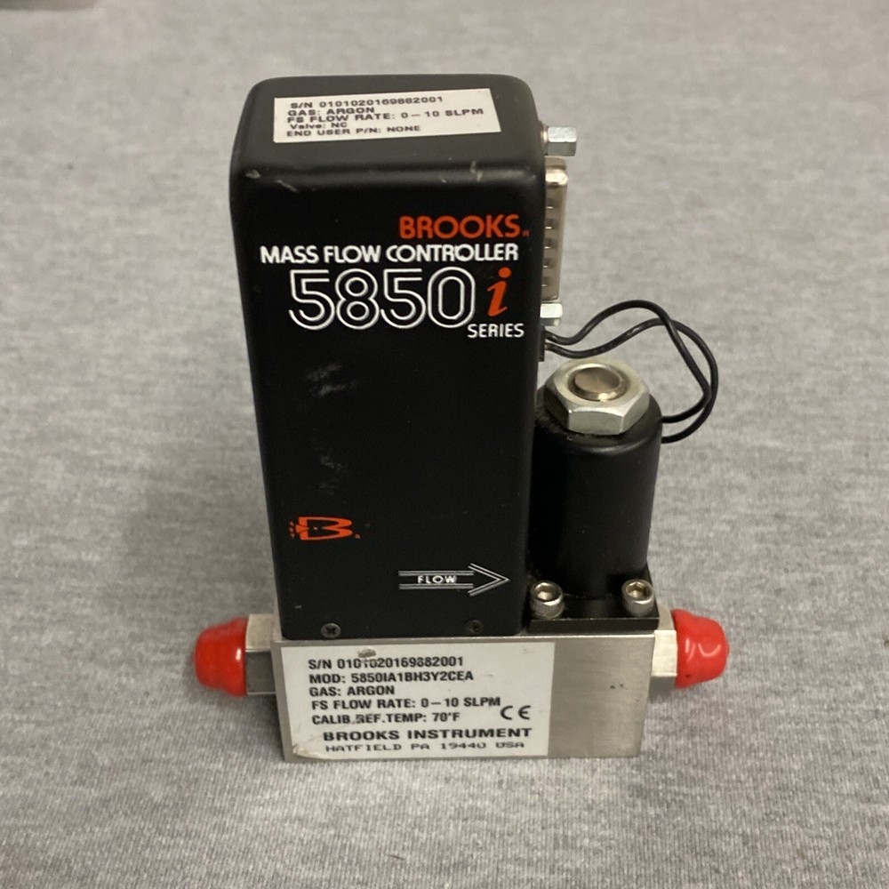 Brooks 5850i Mass Flow Controller AIR 2000 SCCM (5850IA1BH3Y2CEA)