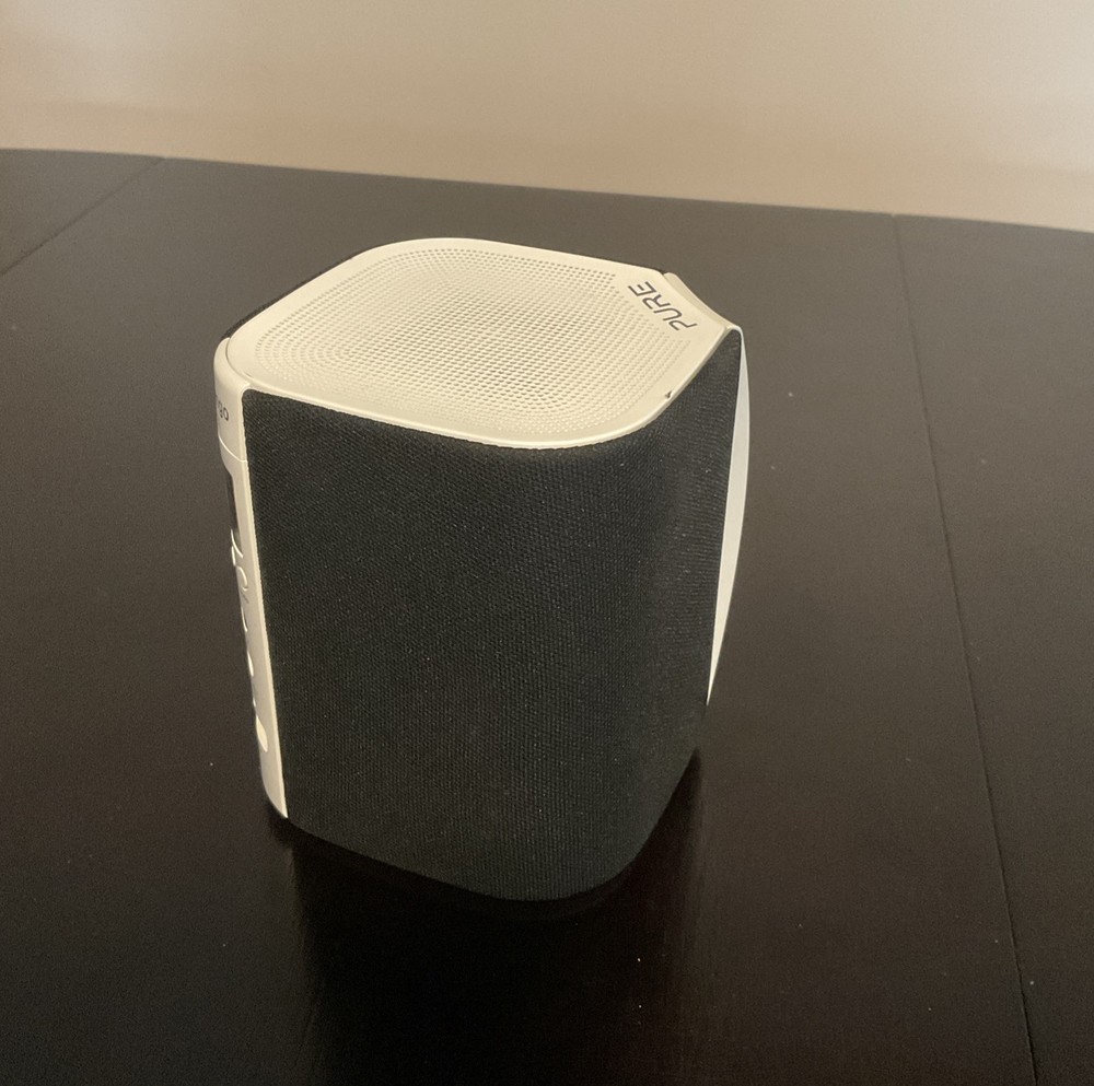 PURE JONGO S3 - White Portable Bluetooth S340B Wireless Speaker