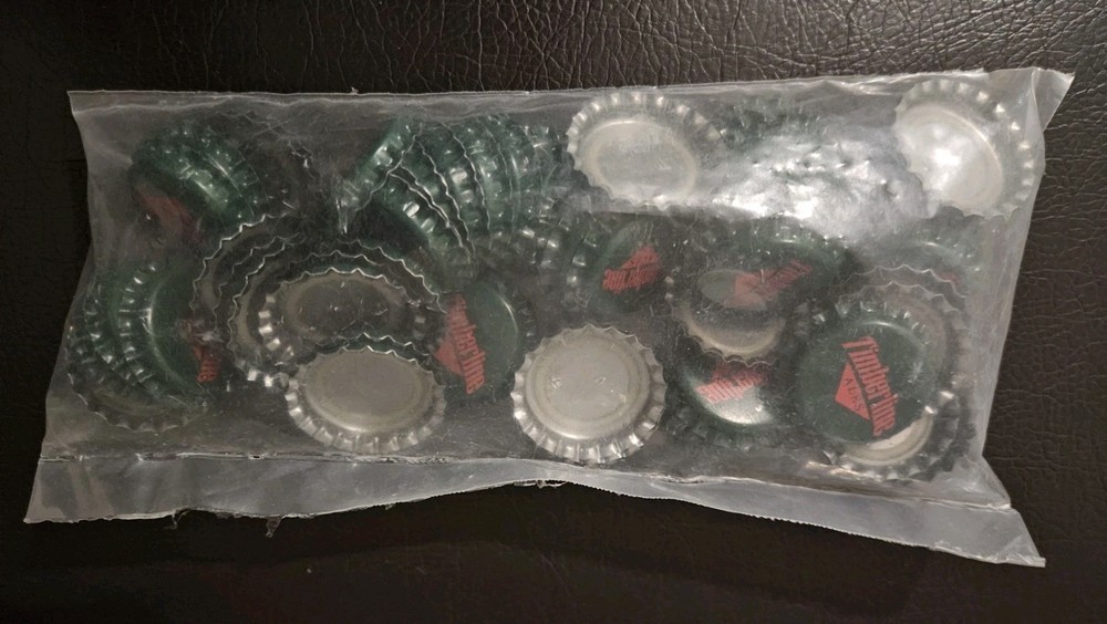Beer Brewing Crown Caps Mixed lot (150) & labels