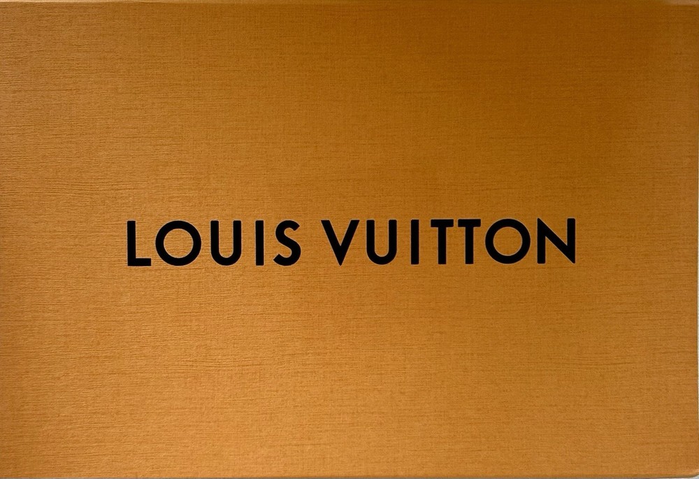 Authentic Louis Vuitton *EMPTY Gold Gift Box
