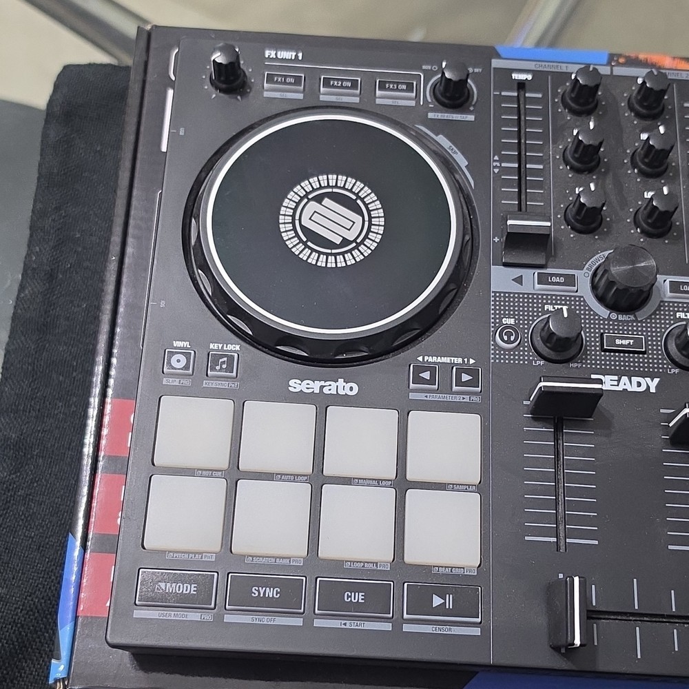 Reloop Ready Portable Double Deck DJ Controller for Serato Loop/Sampler Filter