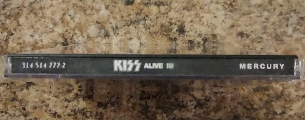 KISS Alive III CD First Printing Signed By WHOLE BAND Mercury 314 514 777 2🔥🔥