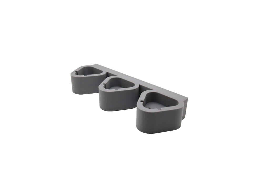 (Gray) Milwaukee M12 Battery Holder Wall Mount