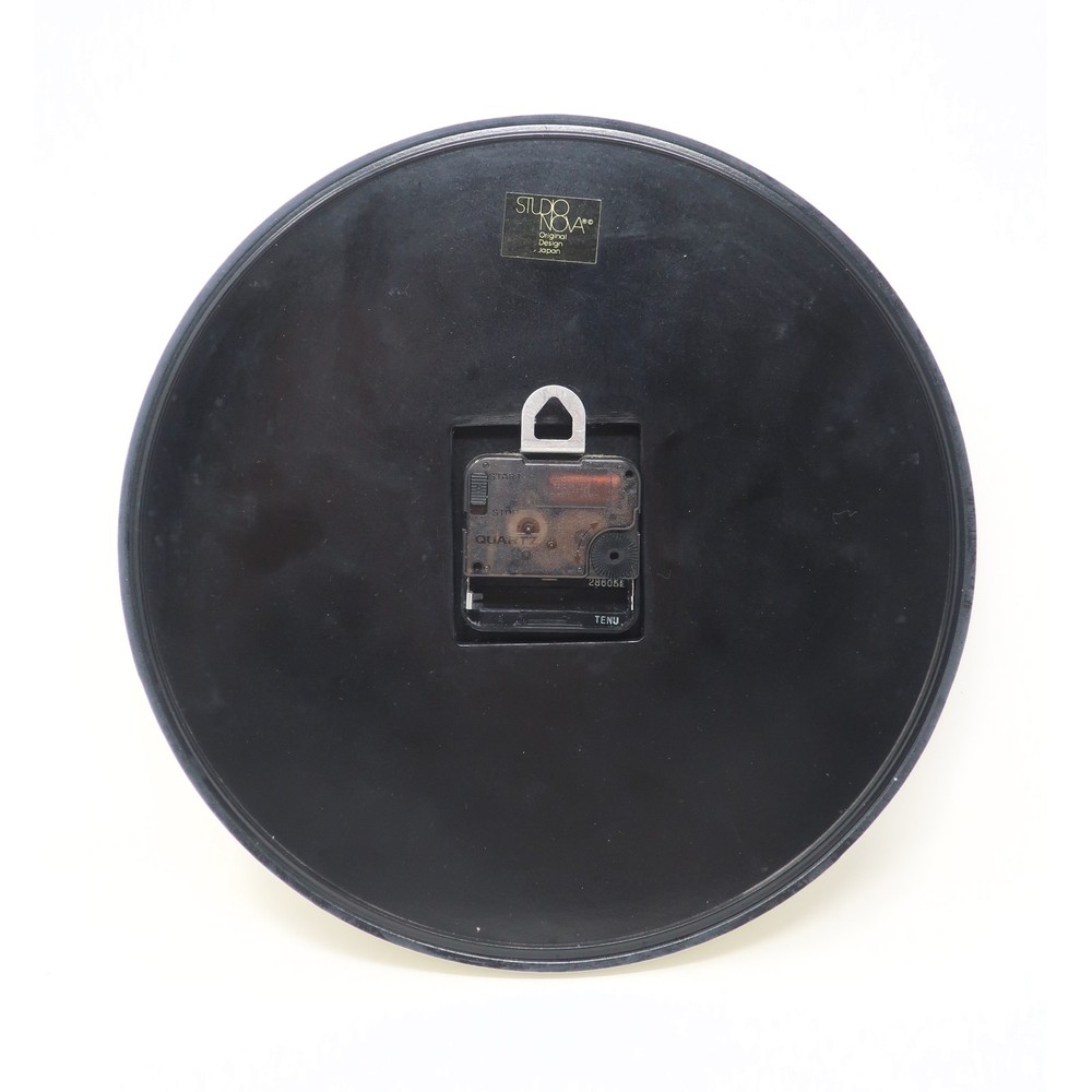 1980s Graphic Wall Clock by Studio Nova Japan
