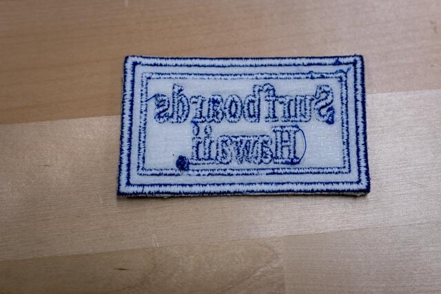Vintage Surfboards Hawaii Surfboard patch