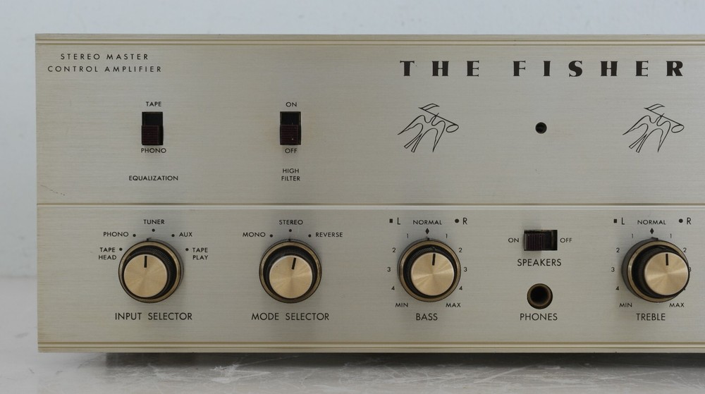 Fisher X-100-B Stereo Master Control Amplifier : Good Working Condition!!!