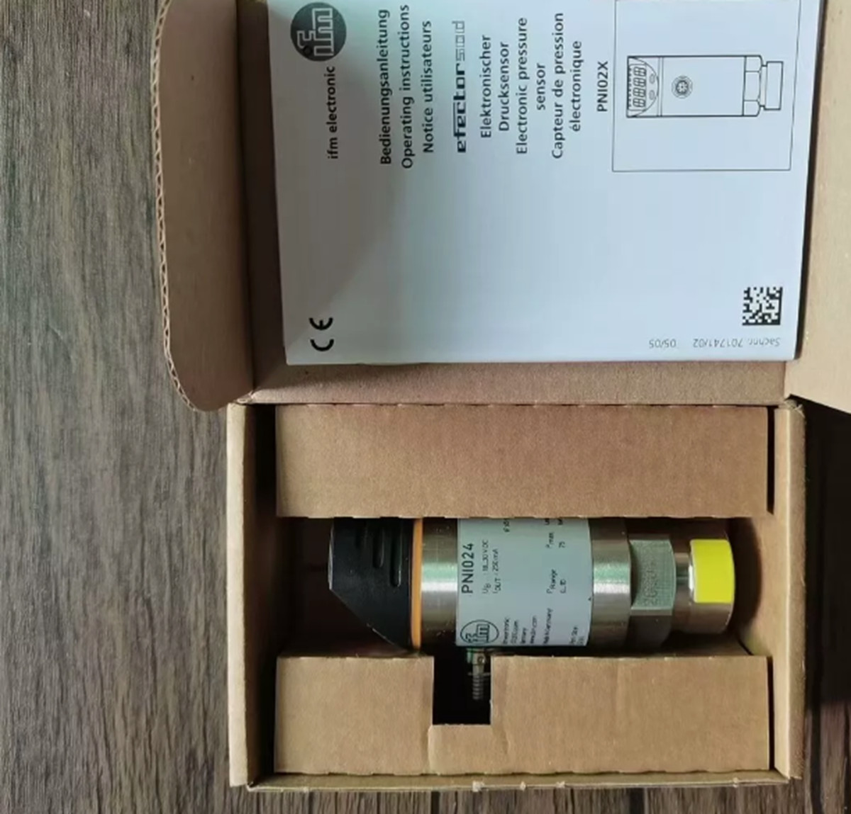 New IFM PNI024 Pressure Sensor